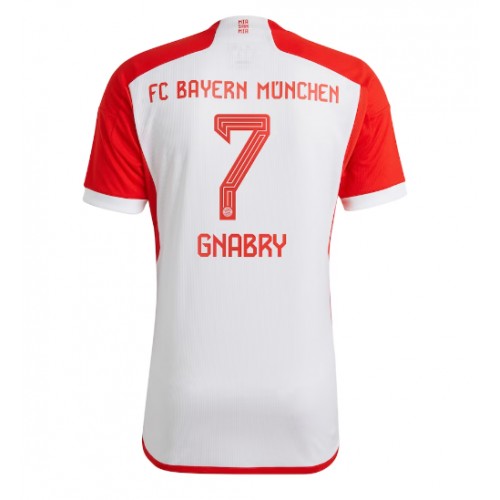 Moški Nogometni dresi Bayern Munich Serge Gnabry #7 Domači 2023-24 Kratek Rokav